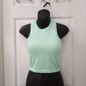 PRO FIT SEAMLESS Padded Cropoed Tank Top